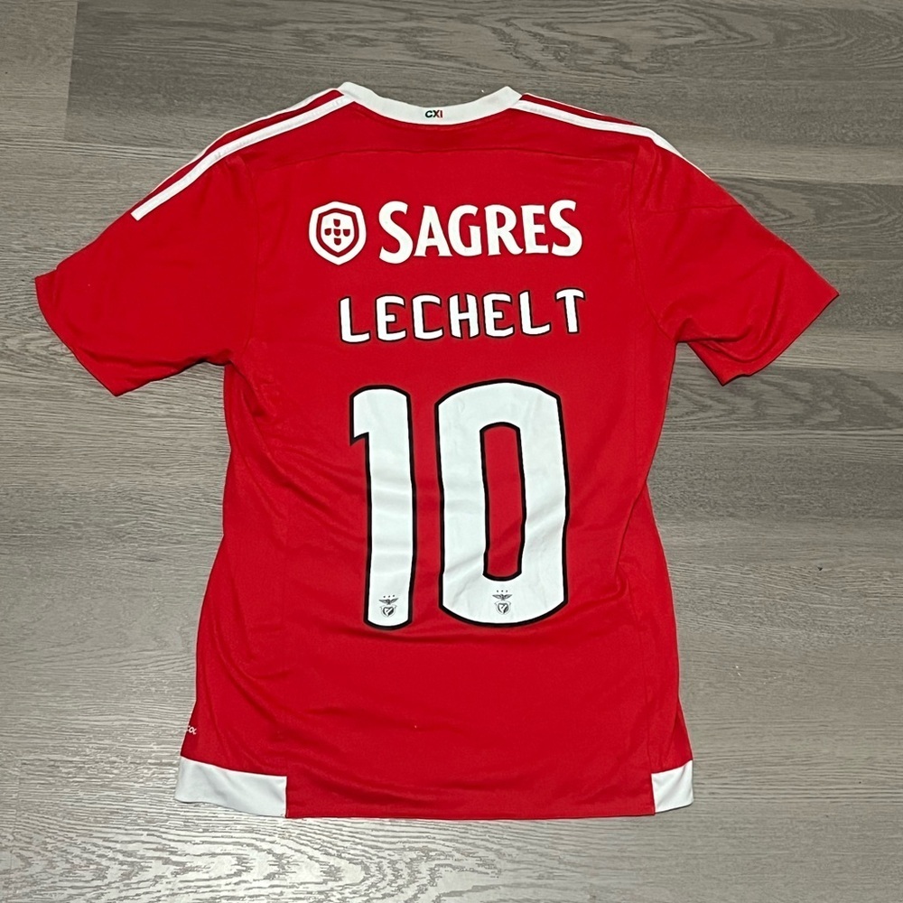 Red adidas benifca jersey - Picture 3 of 5